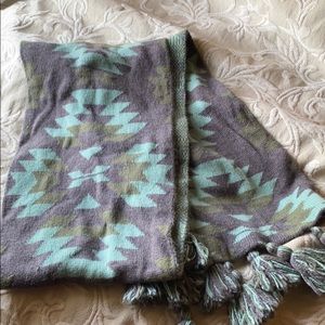 Southwestern pattern scarf
